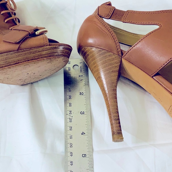 Coach Sofia Platform Sandal in Caramel Matte - Picture 13 of 13